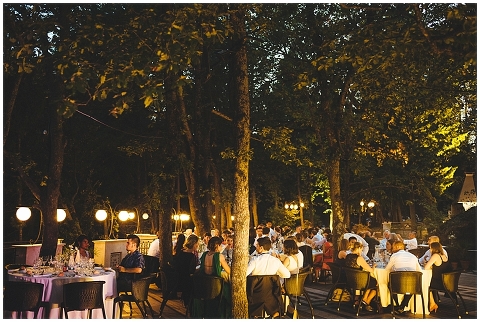 Vu de l'espace restauration des Arbousiers