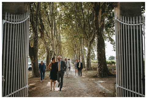 Entrée Château La Banquière