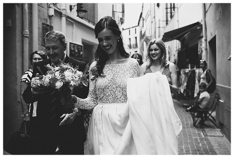 Irish wedding in Collioure South of France