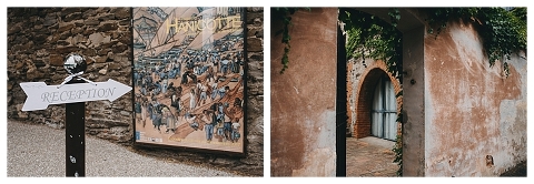 L'entrée Musée d'art moderne de Collioure