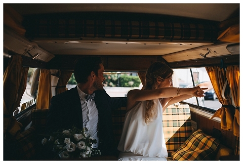 Camper Van Wedding