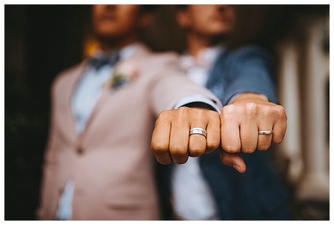 Mr and Mr Wedding Bands