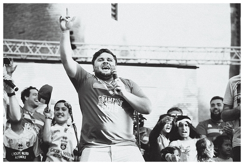 Enzo Forletta au Castillet