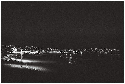Bondi Beach Ferrys Wheel at night